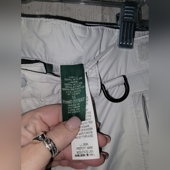 L.L. Bean Plus Size Womens Snow Pants - Picture 3 of 6